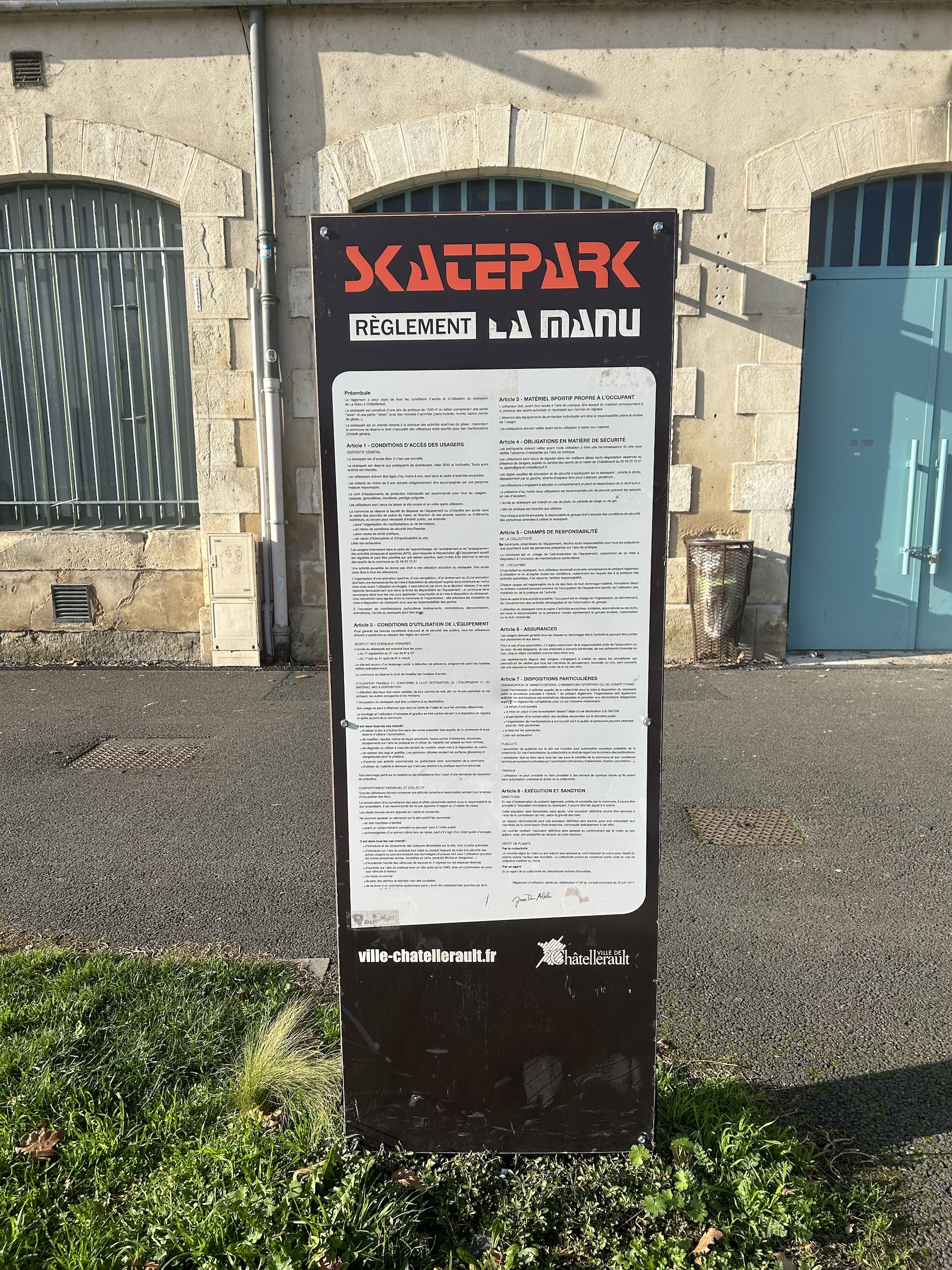 Châtellerault skatepark